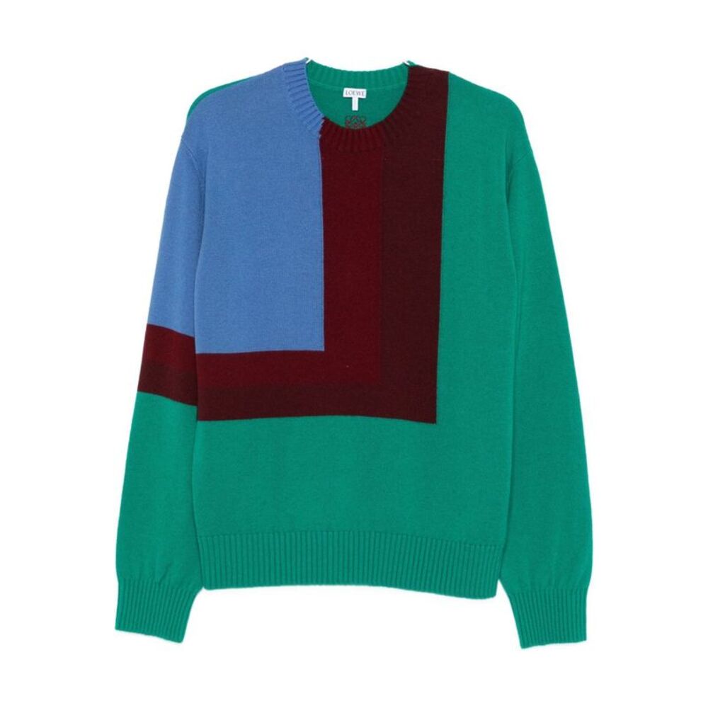 Loewe Men Wool Crewneck Sweater